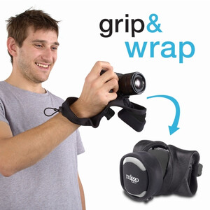 Pasek Miggo Grip&Wrap Mirrorless CSC BK30 czarny