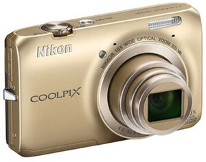 Aparat cyfrowy Nikon Coolpix S6300 złoty