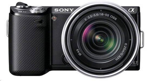 Aparat cyfrowy Sony NEX-5N + ob. 18-55 mm czarny Raty