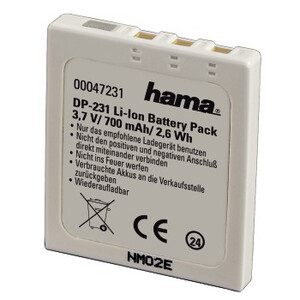 Akumulator Hama DP 231 zamiennik Samsung SLB0737, FujiFilm NP-40, Pentax D-Li8
