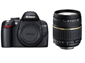 Nikon D3000 + Obiektyw Tamron 18-200 mm