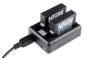 Newell Ładowarka Dual USB Mini Charger +2 akumulatorki Newell AHDBT-401 do GoPro Hero4