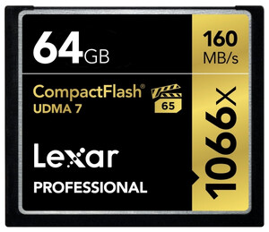 Karta Lexar CompactFlash 64GB 1066x 160MB/s