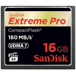 Karta Sandisk CompactFlash Extreme Pro 16GB 1067x (160 MB/s)