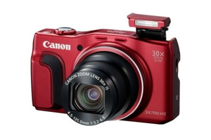 Aparat cyfrowy Canon PowerShot SX700 HS czerwony
