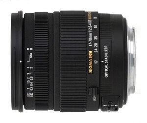 Obiektyw Sigma 17-70 f/2.8-4 DC Macro OS HSM Canon
