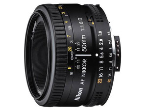 Obiektyw Nikon Nikkor 50 mm F-1.8 D AF