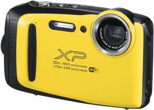 Aparat cyfrowy FujiFilm XP130 żółty, wodoszczelny, wstrząsoodporny