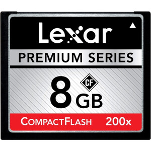 Karta Lexar CompactFlash 8GB 200x PREMIUM
