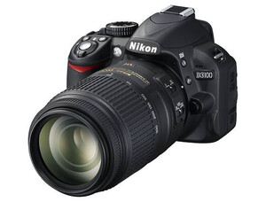 Lustrzanka Nikon D3100 + 18-55 VR + 55-300 VR