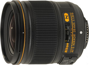 Obiektyw Nikon Nikkor 28 mm f/1.8G AF-S