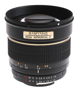 Obiektyw Samyang 85 mm f/1.4 Aspherical IF / Nikon