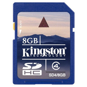 Karta SDHC Kingston 8GB Class 4