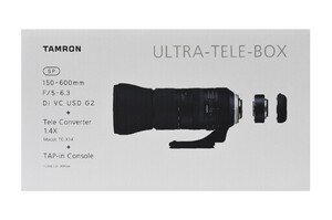 Obiektyw Tamron 150-600 mm f/5-6.3 Di VC USD G2 / Canon + Tap-in Console + TC x1.4