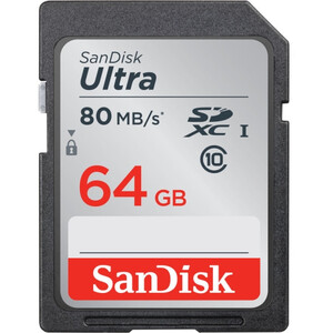 Sandisk ULTRA SDHC 64GB 80MB/s 533x